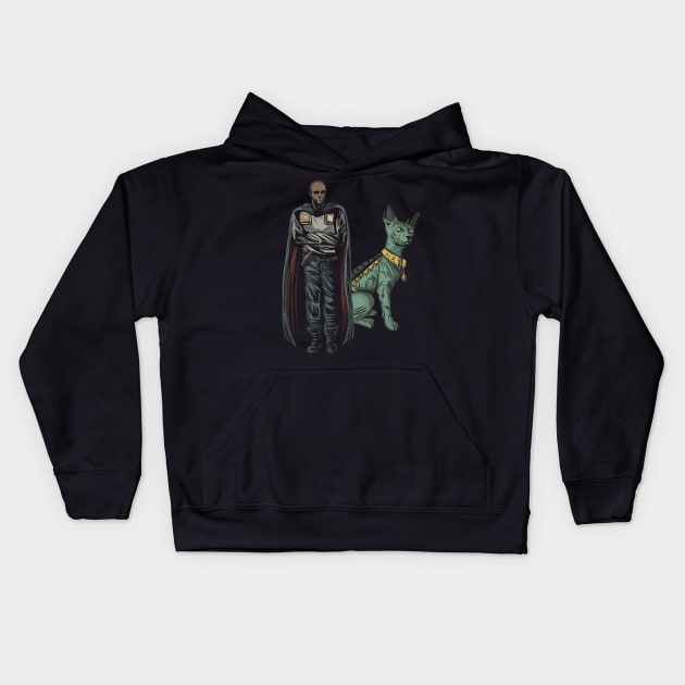 The will and lying Cat Kids Hoodie by LegendaryPhoenix